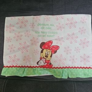 Minnie mouse tea towel (not used)